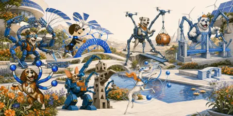 Solar garden commons