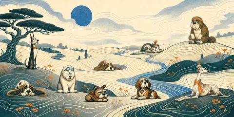 Topographic dream meadow